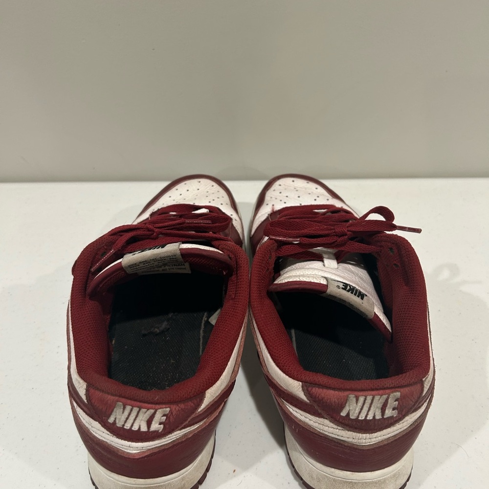 Nike Burgundy and White Athletic Shoes - Picture 5 of 6